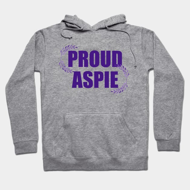 Proud Aspie Hoodie by epiclovedesigns